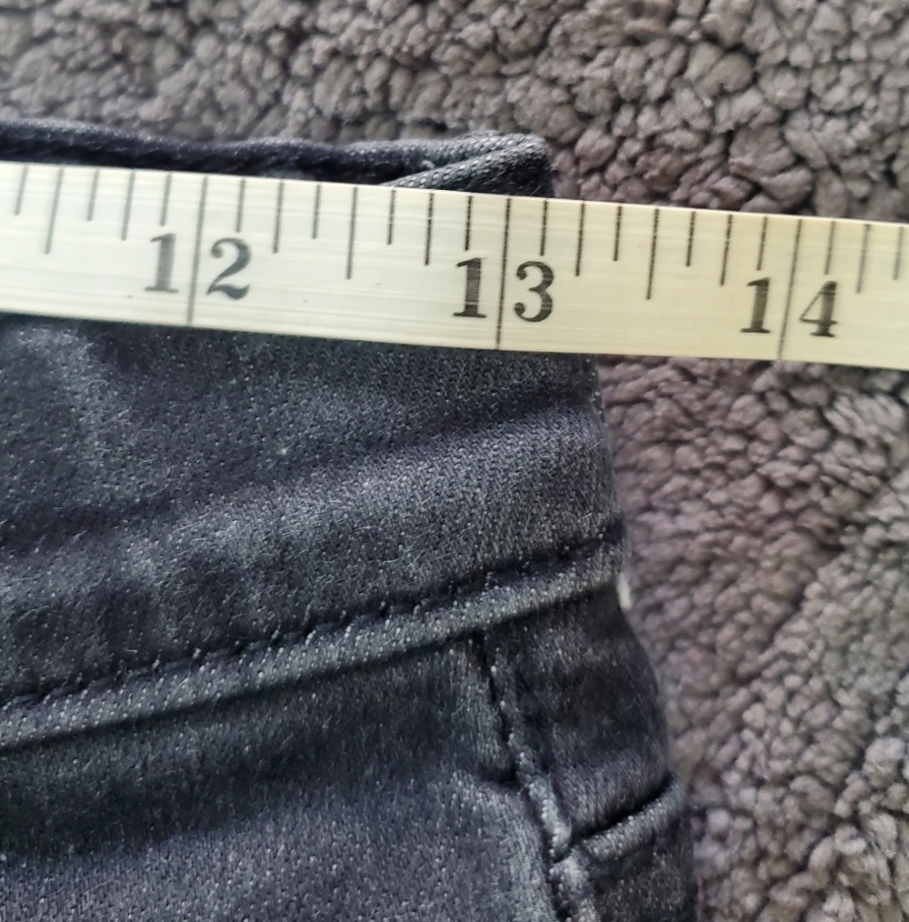 Gap Denim Classic Black Regular Stretch Slim Jeans - Picture 8 of 11